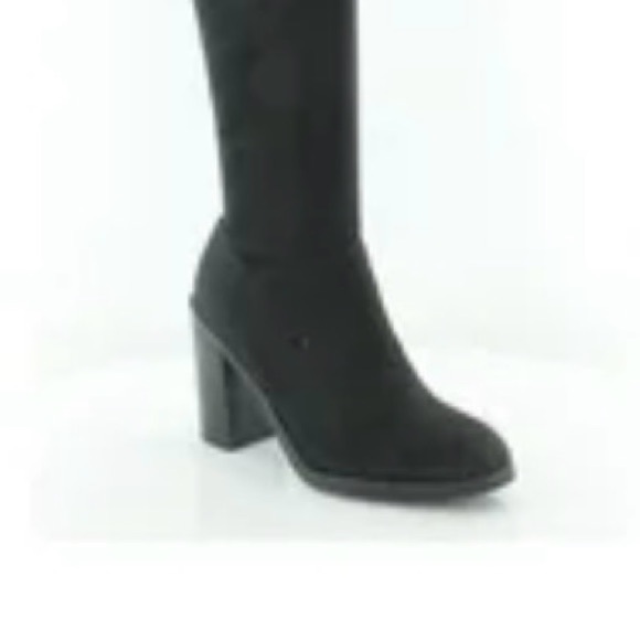 Bar III Shoes - Bar III Womens Gatlin suede Bootie - Size 9 M black